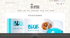 Desktop Screenshot of baroniadeturis.es